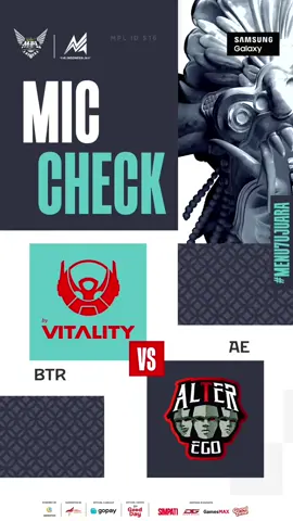 Mic Check kemenangan Alter Ego atas BTR di Hari 2 Playoffs MPL ID S16🔥 #MPLIDS16 #WeOwnThis #NiceGame #MicCheck #AE 