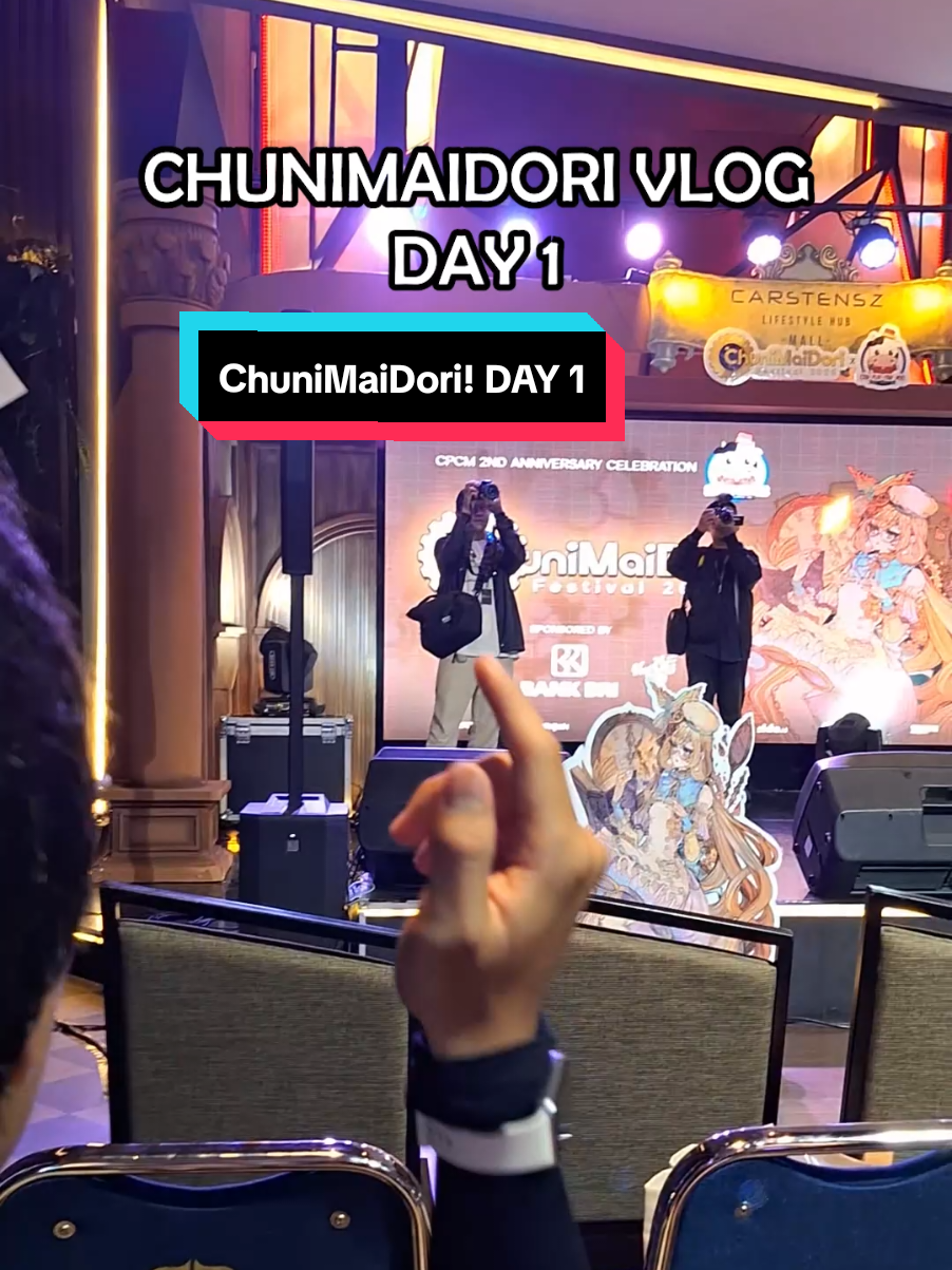 Here's a Vlog from @Andre P.I  prespective at ChuniMaiDori! Festival 2025 (DAY 1)  ThanKyou again (IG) @chunimaidori for the amazing event! ~ #chunimaidorifestival2025 #maimai #chunithm #rythmgame #tournament