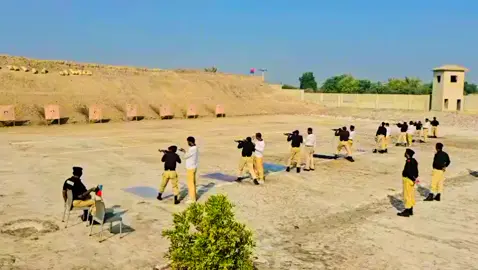Firing Range at Rtc Khairpur #rtckhairpur #sindhpolicezindabad #karachipolice🇵🇰 #stsjobs2024 #viralvideo 