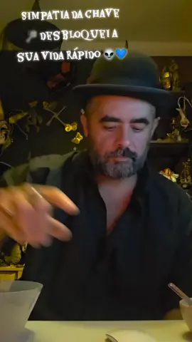 Simpatia da chave Desbloquei a sua vida rapido🗝️👽💙#bruxo #cartaxo 
