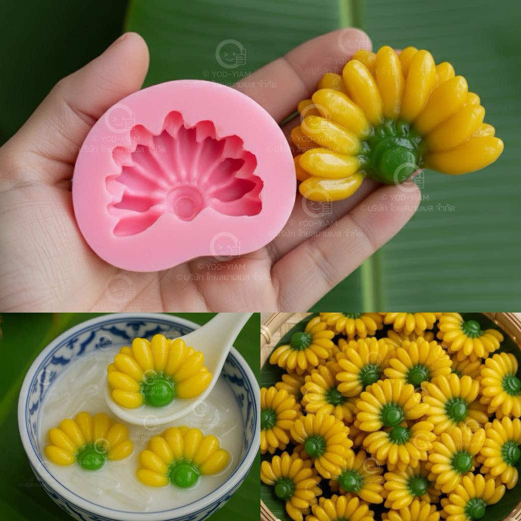 🍌💛 แม่พิมพ์ขนมกล้วย ลายไทยสุดฮิตตอนนี้! ทำ “บัวลอยกล้วย” ให้น่ารักละมุนเหมือนร้านดังได้ง่ายๆ ไม่ต้องปั้นมือให้เมื่อย แค่กดเบาๆ ก็ได้บัวลอยกล้วยสวยทุกลูกเลย ✨#แม่พิมพ์วุ้น #บัวลอยกล้วย #แม่พิมพ์กล้วย #พิมพ์กล้วยหวี 