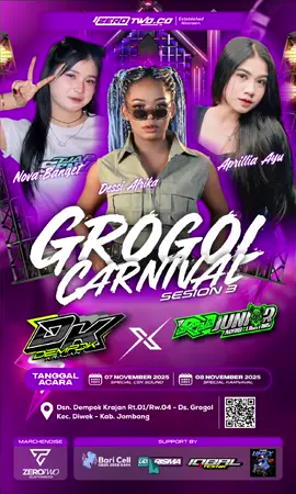 grogol carnival 2025 @pemudadempokkrajan  @rjjunioraudio  #horegkesambenofficial #tiongkokgank #rjjunioraudiotrenggalek  #fyp  #cctvhoregjombang🔊  @Media Horeg Jombang  @UTARA SOUND VIBES  @region.horeg.official 