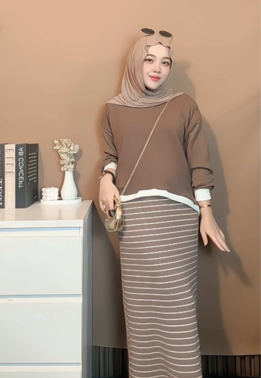 One set knit #oneset #onesetjumbo #OOTD #rekomendasioutfit #fyp 