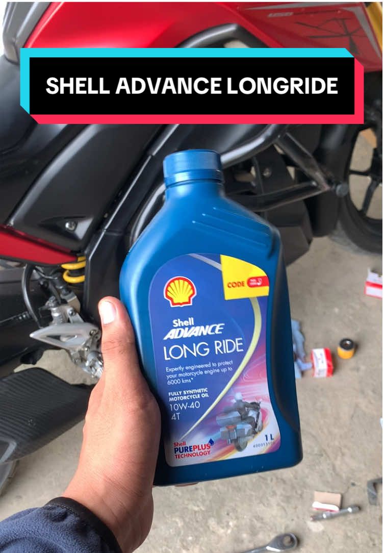 #shelladvancelongride #shell #longride #fyp #engineoil 