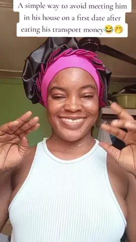 A simple way to avoid meeting him at his house on on a first date after eating his transport fare😂🤭 #specialeffectsmakeup #makeuptransformation #fyp #viraltiktokvideo 