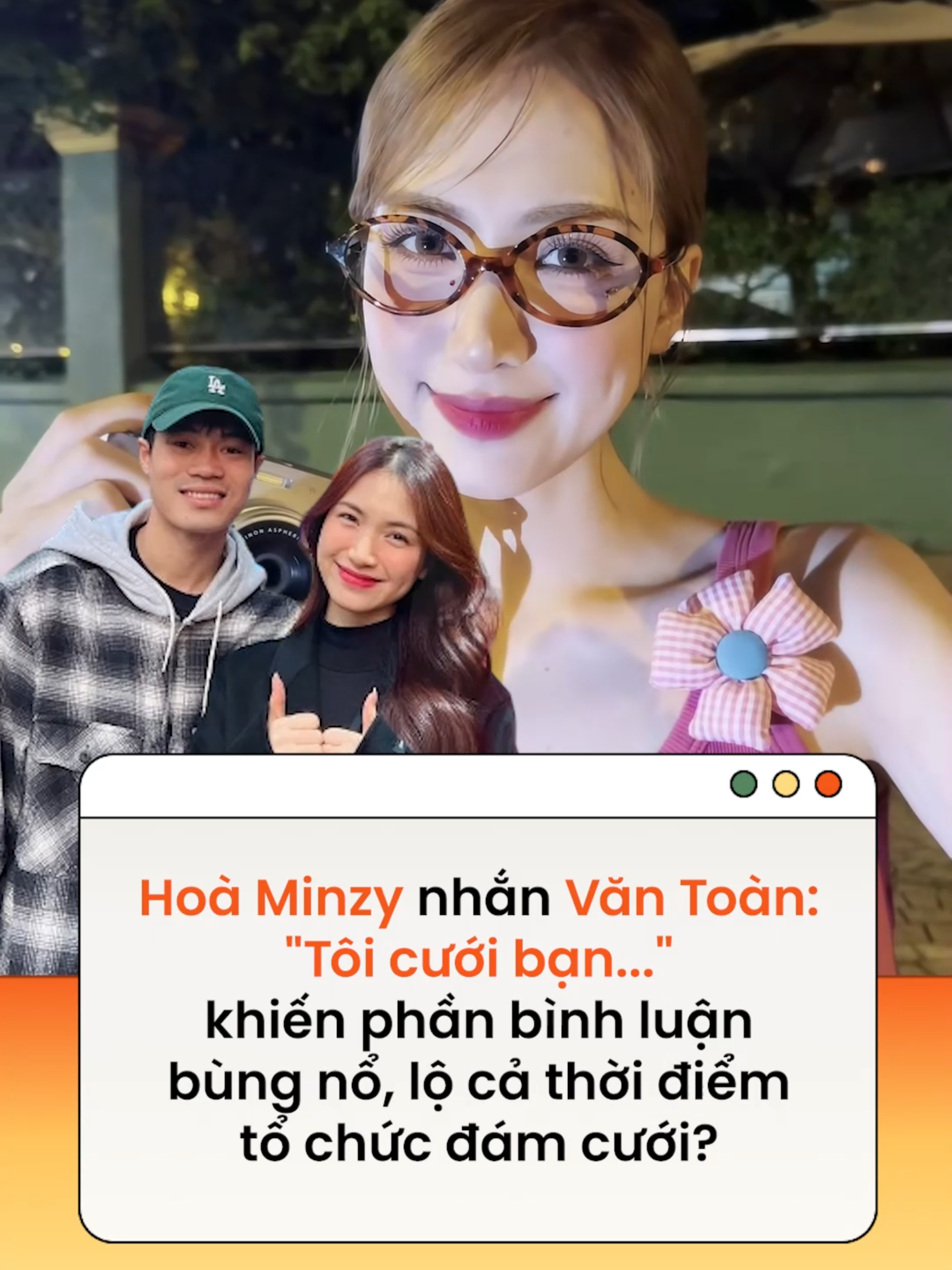 Showbiz Việt hiếm có đôi bạn thân nào được netizen mong thành đôi như Văn Toàn và Hoà Minzy #news #amm #hoaminzy  Theo Phụ nữ số