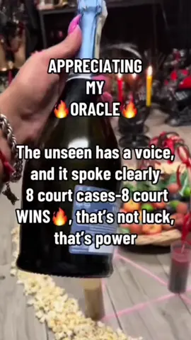 Appreciating my oracle #witchtok #oracle #power #spell #ritual