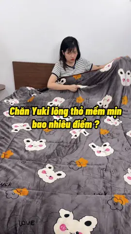 Chăn Yuki lông thỏ mềm mịn #thaodeo97 #chanyukilongtho #chanyuki #chanlongtho #chanlongthoyuki 