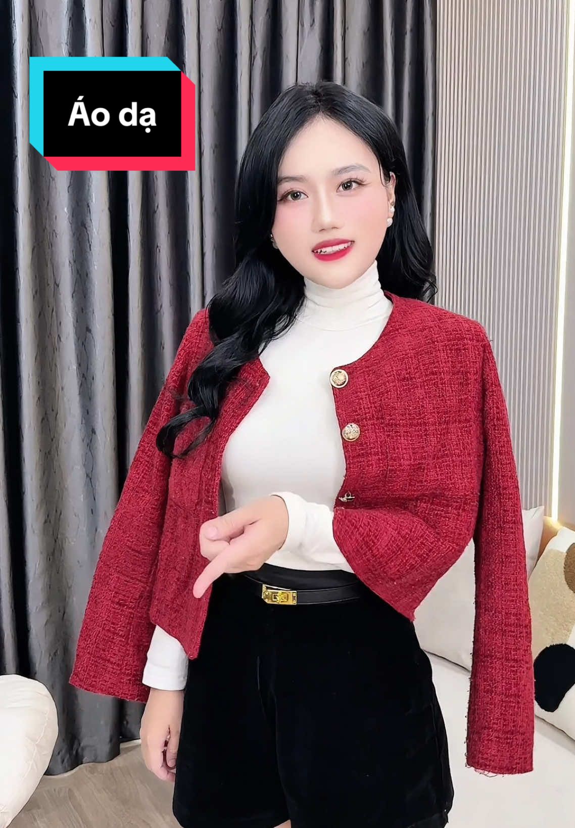 Áo dạ xinh #aodanu #aodadangngan #phoidoxinh #viral #fypシ゚ 