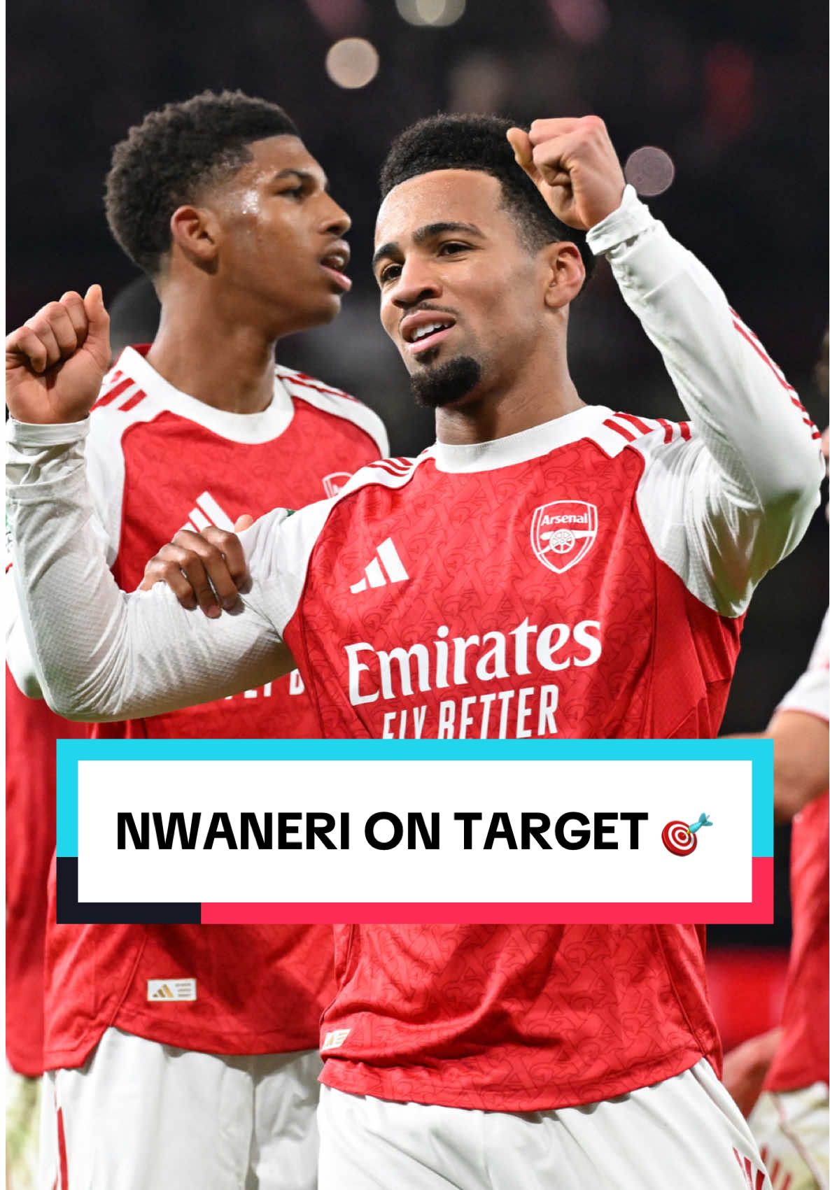 Nwaneri finishes off a beautiful team move 🤩 #afc #arsenal #ethannwaneri 