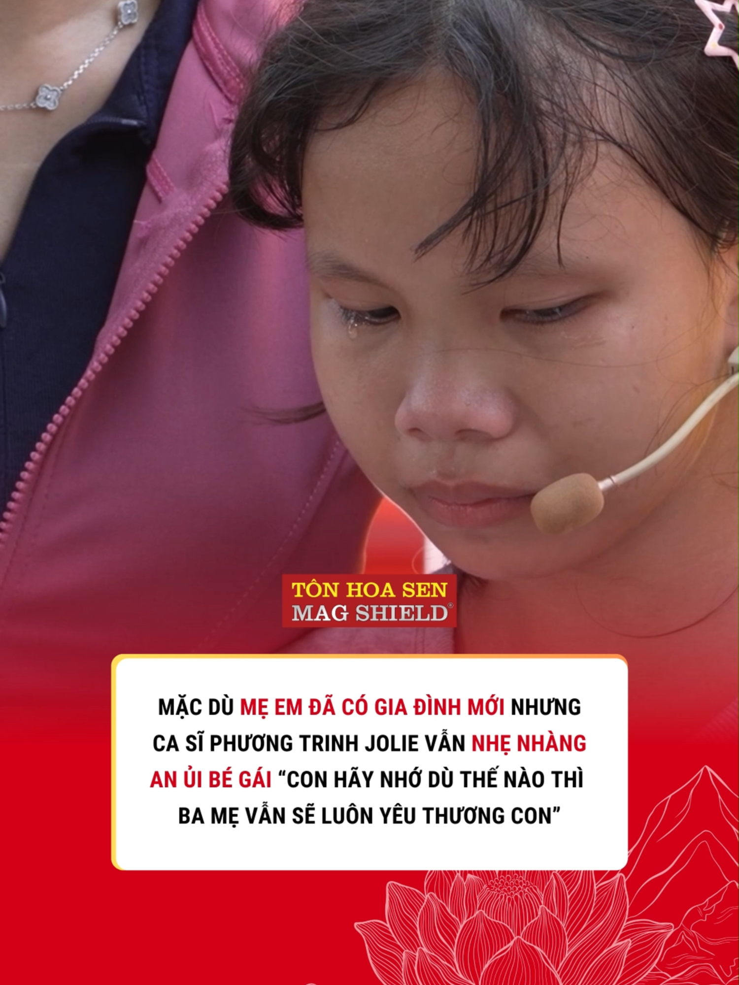 Mặc dù mẹ em đã có gia đình mới nhưng Ca sĩ Phương Trinh Jolie vẫn nhẹ nhàng an ủi bé gái “Con hãy nhớ dù thế nào thì ba mẹ vẫn sẽ luôn yêu thương con” - Mái ấm gia đình Việt tập 158 #hoasengroup #hoasenhome #maiamgiadinhviet #tonhoasen #hsg #hsh #hshpu