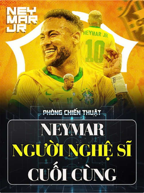 Neymar - nghệ sĩ cuối cùng của thế giới bóng đá #bongda #neymar #neymarjr 