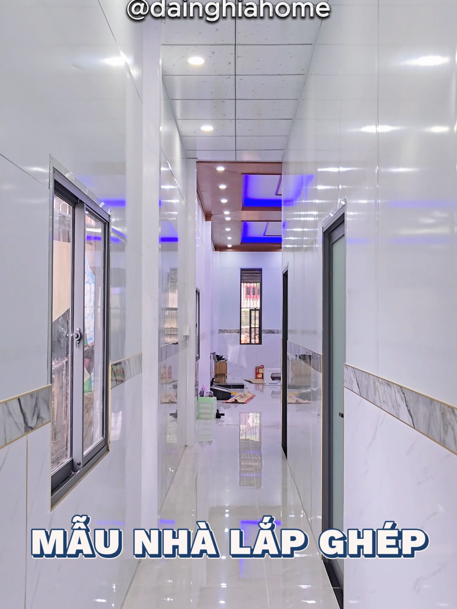 Nhìn Căn Này Rồi Mới Thấy Nhà Lắp Ghép Giờ Khác Lắm! #nhalapghep #thicongtrongoi #dainghiahome #ecodainghia #lamnha #nhadep #nhaeco