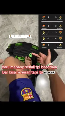 kasih tau ke madrid  butuh satu musim penuh ngalahin barca  #barcelona #foryoupage #viscabarca🔴🔵 #katakata #nyindir 