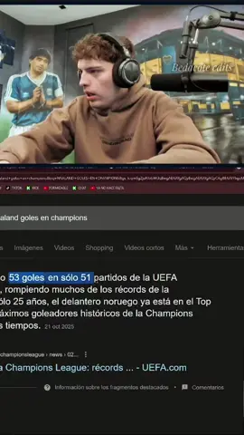 #davo pensaba que haaland iba a superar a Cristiano Ronaldo #cr7 #cristianoronaldo #futbol #davooxeneize 