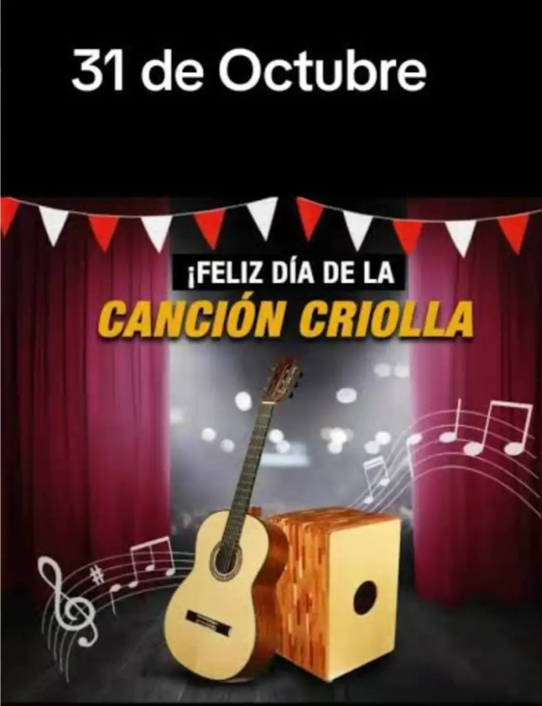 #QueVivaNuestraMusicaCriolla