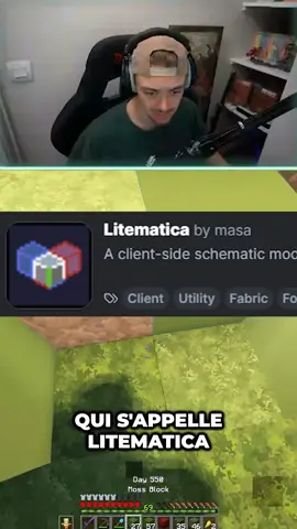Litematica la team! #Minecraft#hardcore#fr#mod#litematica