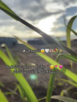 #ຜິດກັນໄດ້ແຕ່ຫ້າມຖິ້ມກັນ😇💐💗 #ຍືມລົງສະຕໍຣີໄດ້🍃 #ຟິດດດດ✨ #ຄວາມຮູ້ສຶກ 