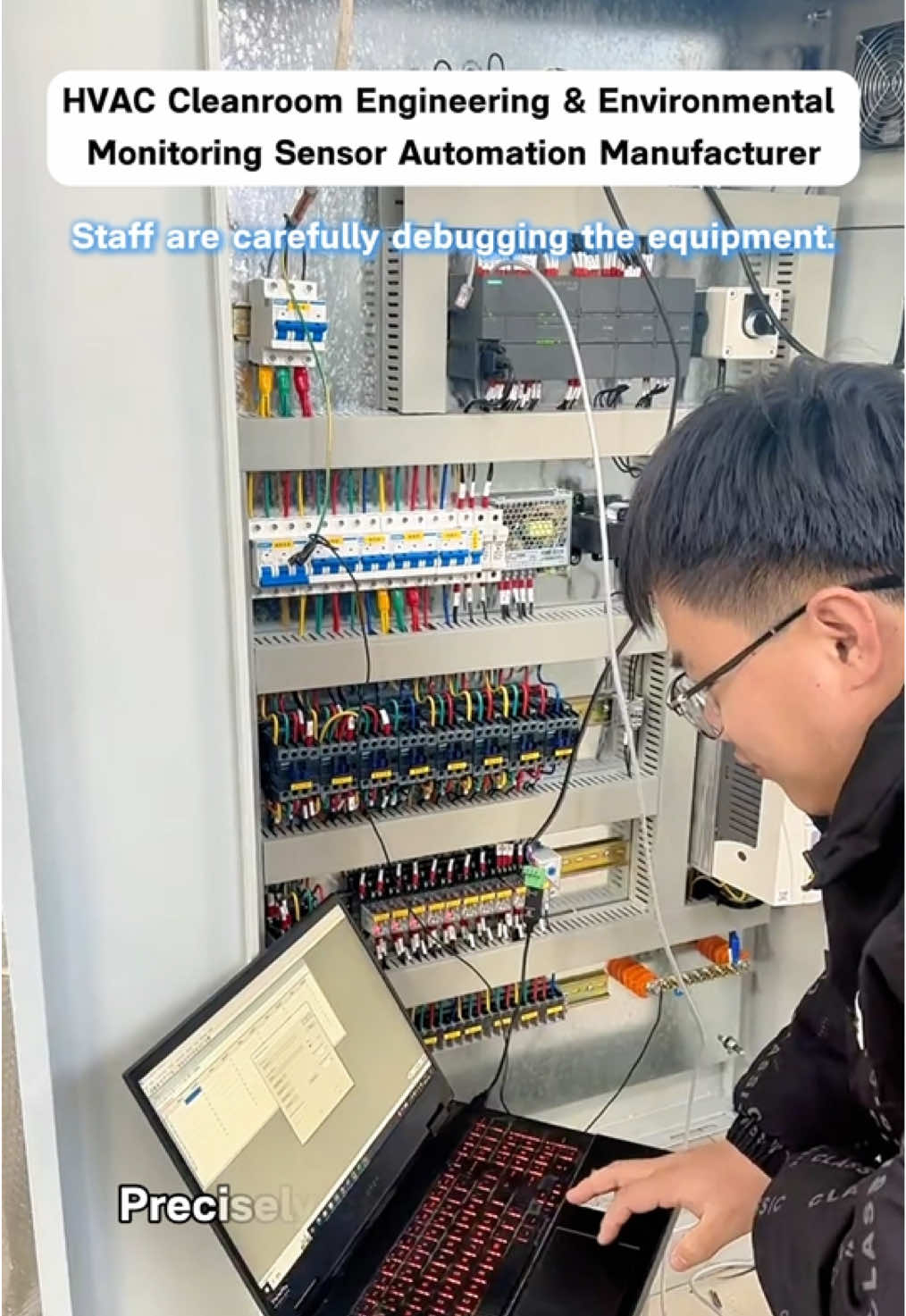 HVAC Cleanroom Engineering & Environmental Monitoring Sensor Automation Manufacturer #AutomaticControlCabinet #CleanroomAutomation #AutomaticControlSystemIntegrationDevelopment #PurificationEngineering #AutomaticControlSystem 
