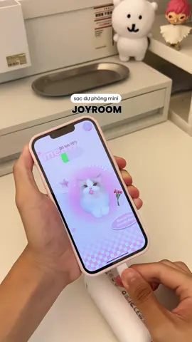 nhỏ gọn tiện lợi dễ dàng mang theo ✨🛒 #unboxing #sacduphong #sacduphongmini #joyroom #duckunbox 