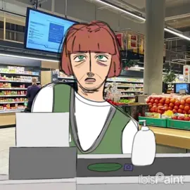 THIS IS SOS STUPID😭😭 #noimnotahuman #ninah #cashiergirl #wireface #fyp 