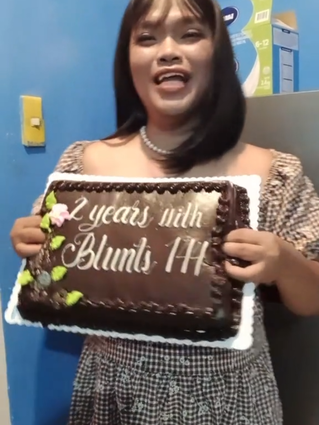 maligayang 2 taon sa mga 8080ng myembro ng blunts. #certificake 