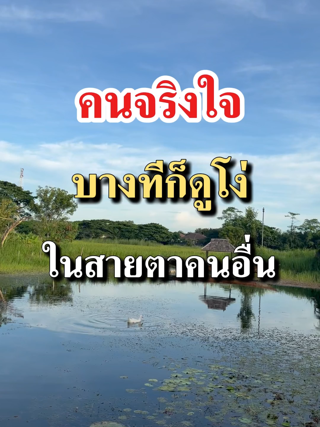 คนจริงใจ