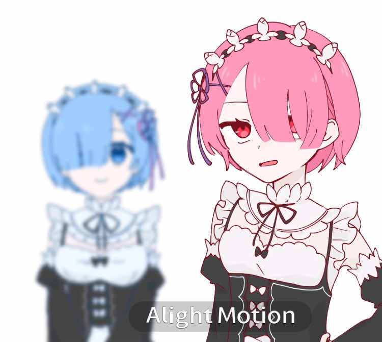 参考元：@真カォ  #animetionmeme #meme #リゼロ #ラム #レム