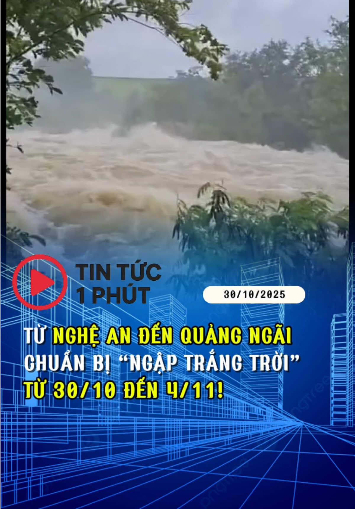 TỪ NGHỆ AN ĐẾN QUẢNG NGÃI CHUẨN BỊ “NGẬP TRẮNG TRỜI” TỪ 30/10 ĐẾN 4/11! #creatorsearchinsights #tintuc #new #danang #nghean 