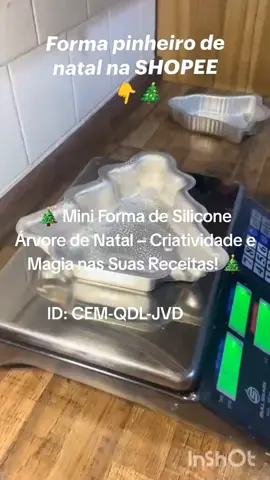 🎄 Mini Forma de Silicone Árvore de Natal – Criatividade e Magia nas Suas Receitas! 🎄 Perfeita para: • Chocolates natalinos 🍫 • Mini bolos e cupcakes 🧁 • Sabonetes artesanais 🧼 • Docinhos criativos 🎀 ✨️Para comprar é só digitar o ID de  compra na barra de pesquisa da shopee🛍 ID: CEM-QDL-JVD ✨️Link Disponível nos Storys❣️ #miniforma #formabolo 