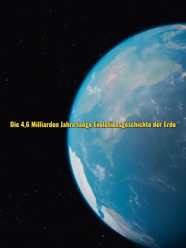 Erlebe die 4,6 Milliarden Jahre lange Evolutionsgeschichte der Erde – von ihrer Entstehung bis zur Bildung des Wassers, von der kambrischen Explosion des Lebens bis zum Erscheinen des Menschen. #Wissenschaft #Fyp #Wissen #Universum #Erde