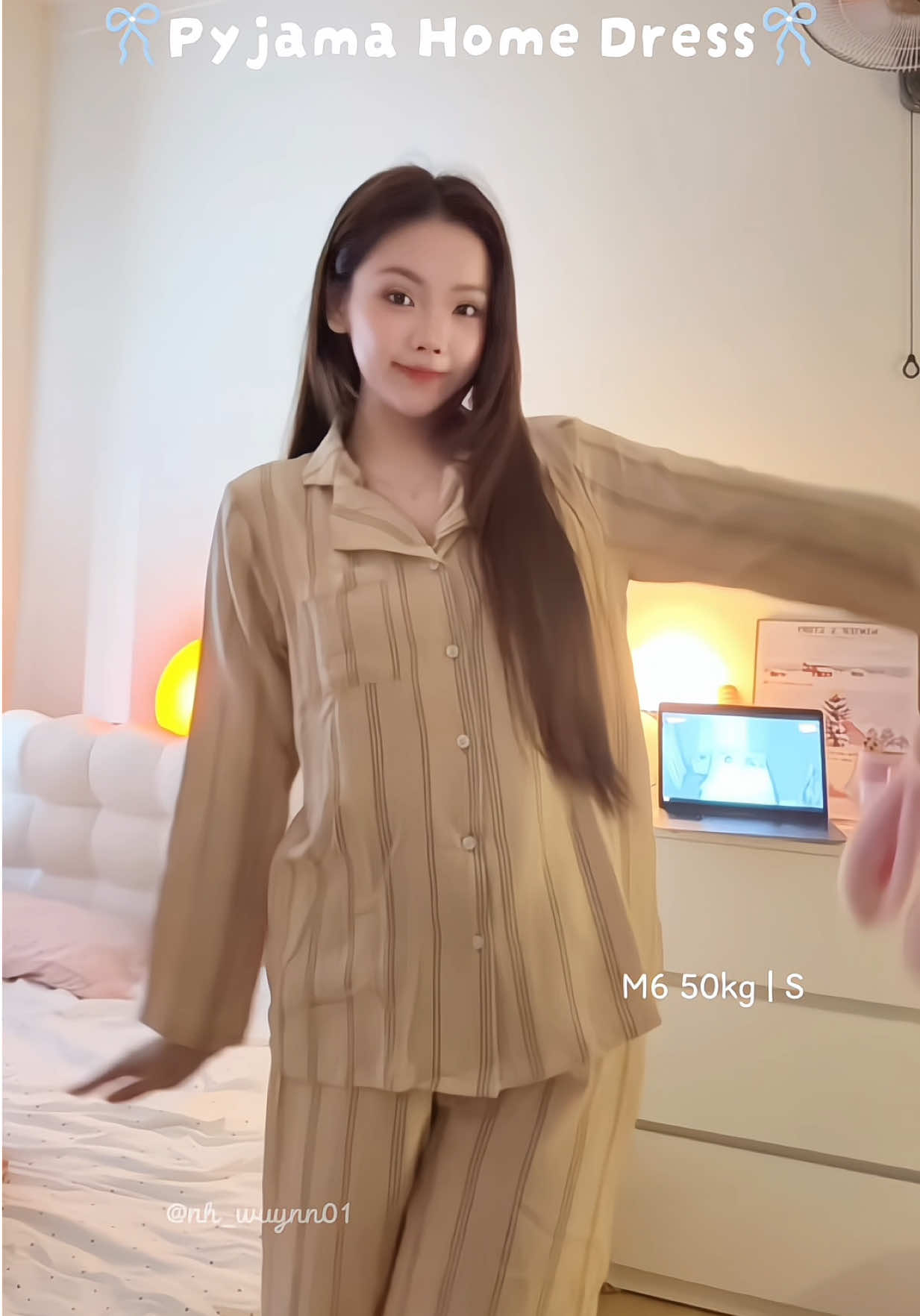 tui iuuu pyjamaa nhà Maybee ☁️#pyjama #maybeehomedress 