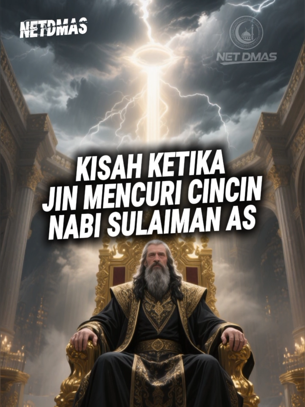 Kisah ketika CINCIN AJAIB Nabi Sulaiman AS dicuri oleh Jin #kisahislami #kisahnabi #sulaiman #freepalestine🇵🇸❤️ #islam 