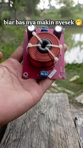 crossover pasif subwoofer  #crossover #crosoverfasif #crosover2way2input #viral #tiktok 