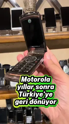 Motorola telefonlar Türkiye'ye yıllar sonra geri dönüyor #Tech #tiktok #trend #motorola