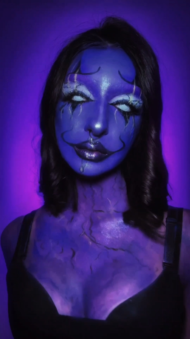 🧛‍♀️🎃HALLOWEEN MAKEUP🎃🧛‍♀️ #makeupideas #креативныймакияж #макияжнахеллоуин #halloween #makeup #makeupartist #halloweenlook #halloweenmakeupideas #образнахэллоуин #halloweenmakeup