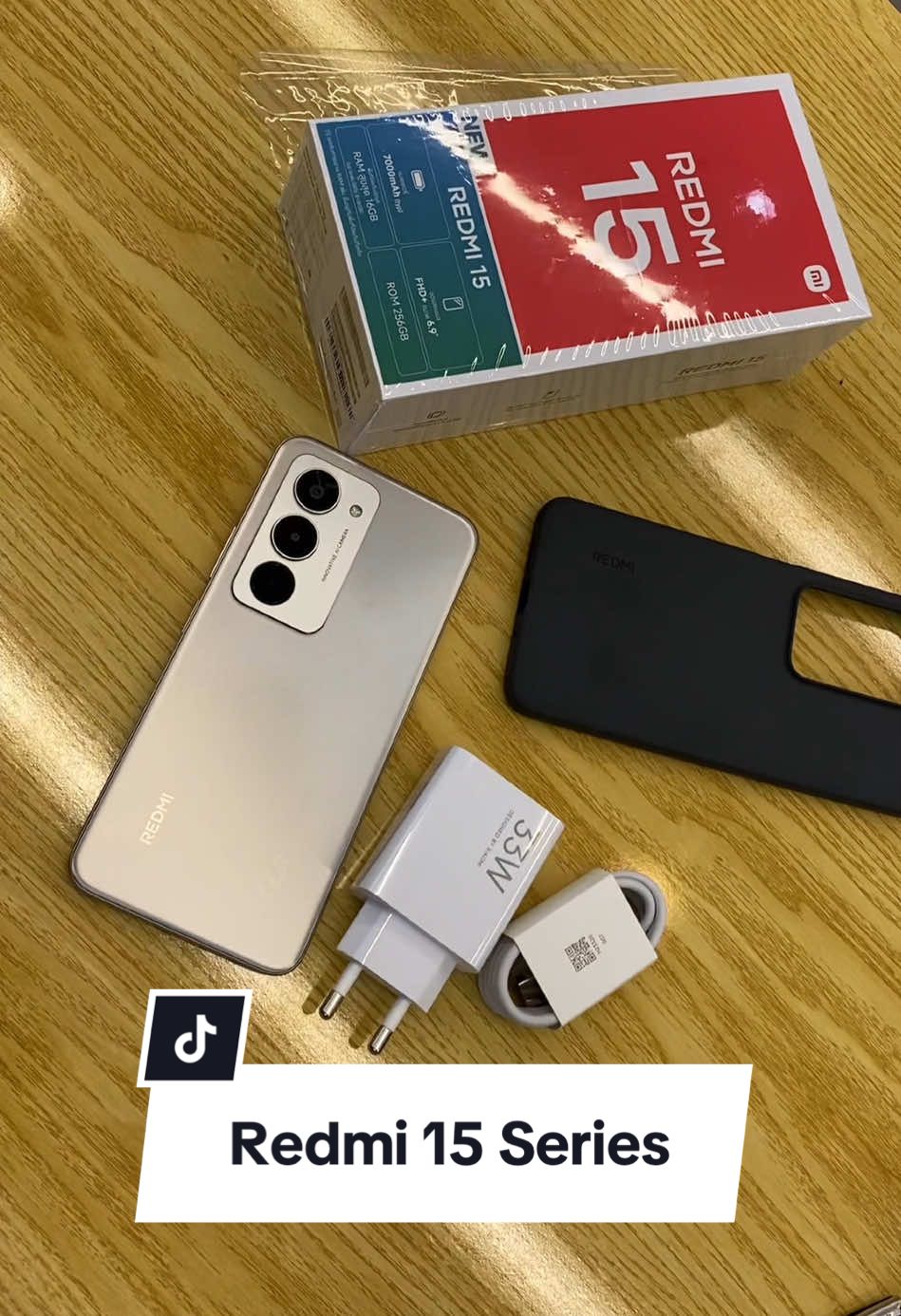 🔋 แบตเตอรี่ความจุ 7000mAh 🖥️จอใหญ่ 6.9 FHD+ 144Hz ⚡️Snapdragon 6s Gen 3 📸กล้องคู่ Ai 50MP##REDMI15Seriesห้าพันมีทอน##REDMI155G##REDMI15