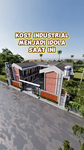 Kost industrial estetik masih menjadi idola saat ini #koskosan #kostindustrial #longervideos 