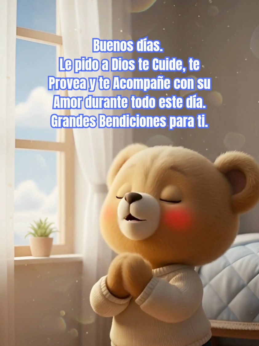 Buenos días, Dios te bendiga 🌻#viraltiktok  #Buenosdias #DiosteBendiga #instantestiernos #unnuevodia 