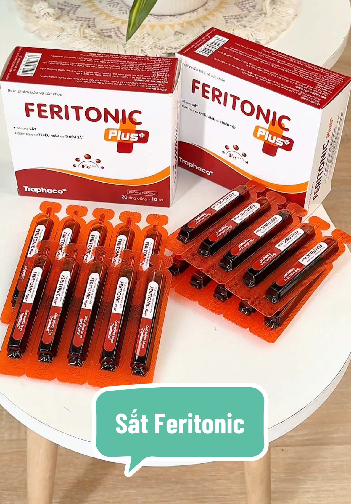 Nhớ lưu tâm đến cơ thể của mình bằng cách bổ sung Sắt định kỳ nha mọi người  #satferitonic #bosungsatchobe #thieumauthieusat #traphaco #sausaureview  