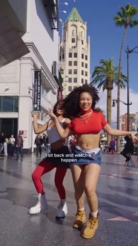 throwback thursday w my girl @Official_JaNina 🐞 #dance #hollywood #confidence 