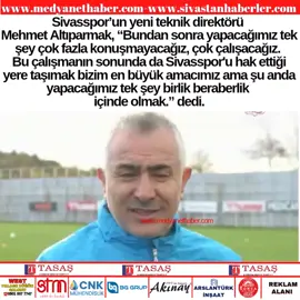 #sivasspor #mehmetaltıparmak #futbol #türkiye #sondakika   @medyanethaber 