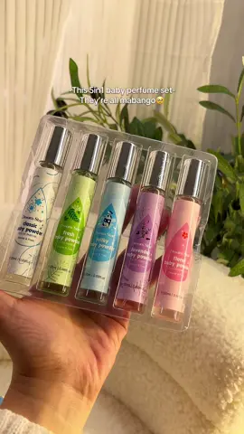 If you want mag-Amoy baby, try mo tong 5in1 set baby perfume🫶🏼#babyperfume#dreamstarperfume#perfume 