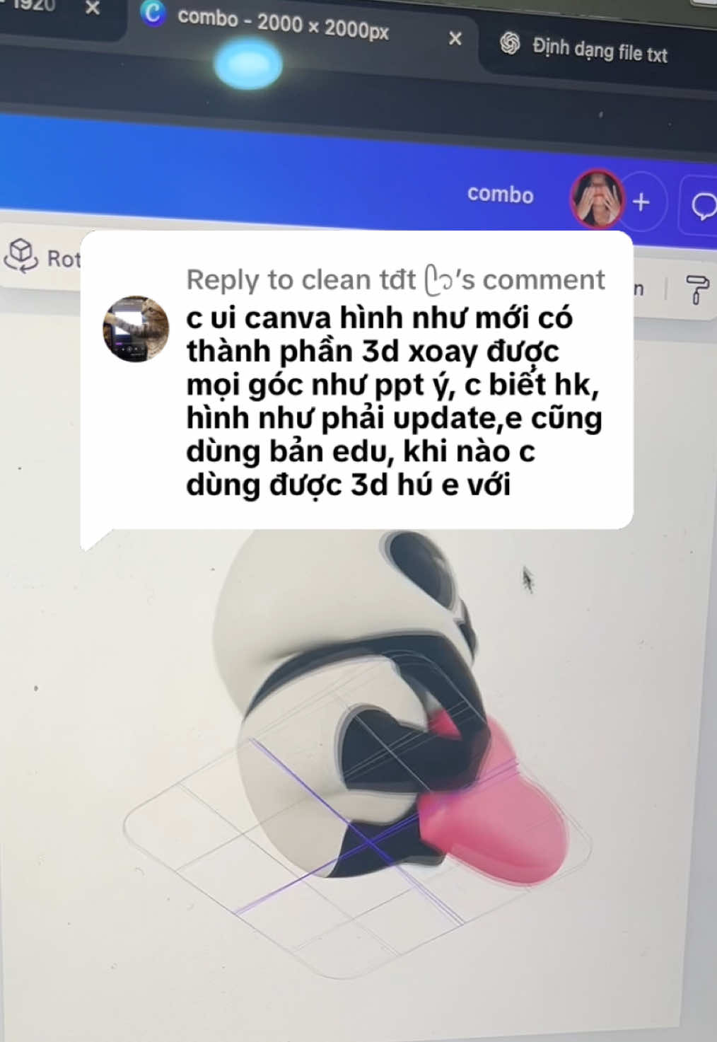 Replying to @clean tđt ᥫ᭡ đổi giao diện, cập nhật tính năng 3D omggggg #fyp #xuhuong #viral #xuhuongtiktok #j4f 
