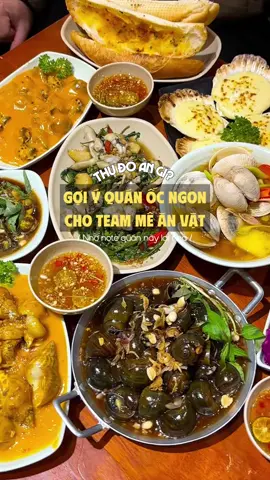 Team mê ốc nhớ lưu quán này nha #thudoangi #foodreview #hanoi #ocbuhaiphong 