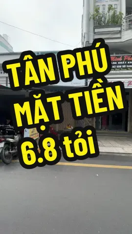 TÂN PHÚ MẶT TIỀN Ngay khu ẩm thực sầm uất #phuongbannha15giay #bds #nhamattien 