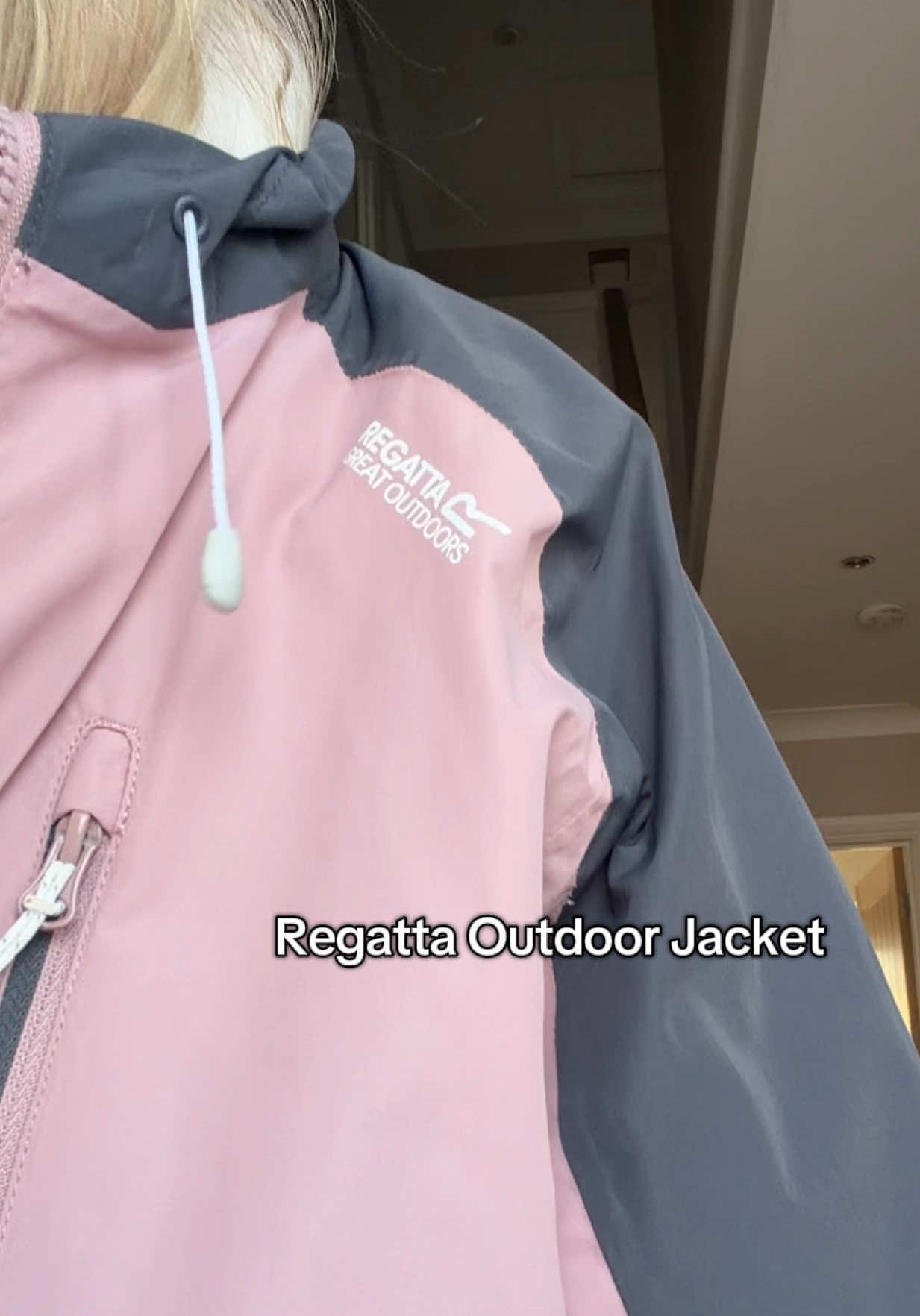 GRWM for a quick morning dog walk🫶🏼 wearing @RegattaOutdoors waterproof rain jacket🩷 @Social Tip Ad