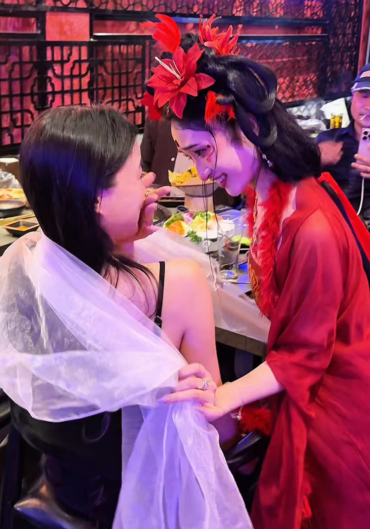 “Cảm giác đường lên Tiên Cảnh gặp Thiện Nữ U Hồn mn thấy thế nào?”🤭 #quannho #muatrunghoa #viral #xuhuong #muacotrang 