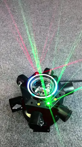 Kaleidoscope Six Arm RGB Proyektor #lampusorotpanggung #lampupanggung #lampudisco #fyp 