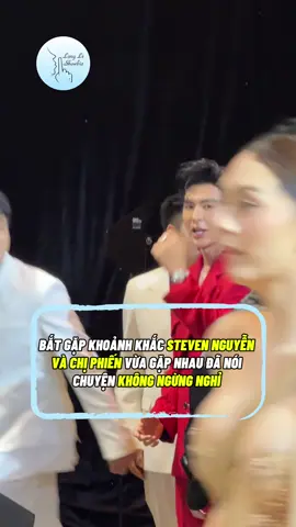 Cả 2 thân nhau lắm r #huonggiang #missuniversevietnam #chiphien #stevennguyen #langleshowbiz 